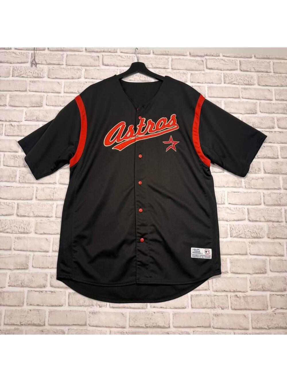 MLB‎ Houston Astros Baseball Jersey Men's XL (46-48) Vintage